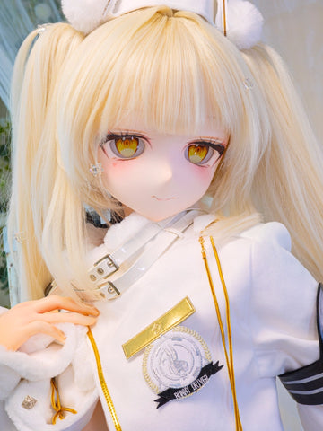 F7685- 157cm(5.1ft) -33kg B Cup Anime PVC Head Silicone Sex Doll丨WM Doll