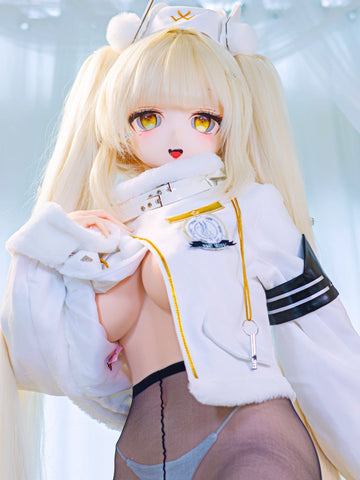 F7685- 157cm(5.1ft) -33kg B Cup Anime PVC Head Silicone Sex Doll丨WM Doll