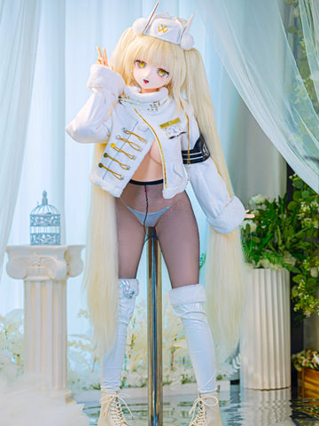 F7685- 157cm(5.1ft) -33kg B Cup Anime PVC Head Silicone Sex Doll丨WM Doll