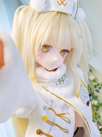 F7685- 157cm(5.1ft) -33kg B Cup Anime PVC Head Silicone Sex Doll丨WM Doll