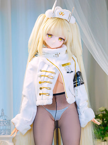 F7685- 157cm(5.1ft) -33kg B Cup Anime PVC Head Silicone Sex Doll丨WM Doll