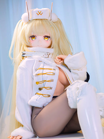 F7685- 157cm(5.1ft) -33kg B Cup Anime PVC Head Silicone Sex Doll丨WM Doll