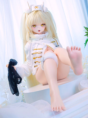 F7685- 157cm(5.1ft) -33kg B Cup Anime PVC Head Silicone Sex Doll丨WM Doll