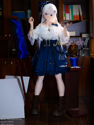 F8203- 157cm(5.1ft) -33kg B Cup anime PVC Head Silicone Sex Doll丨WM Doll