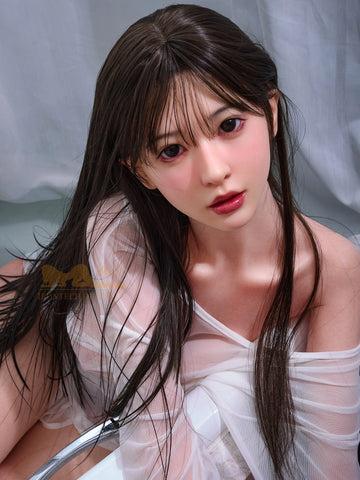 F2514-153cm/5ft F Cup A3 ROS MAX Silk Glow Asian Big Boobs Silicone Sex Doll｜Irontech Doll