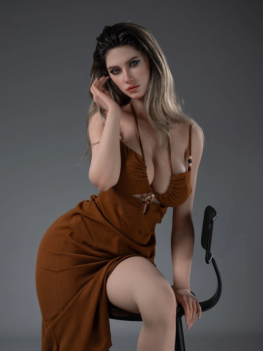 F6256K—168cm/5ft5-35kg F Cup Silicone ROS Head Sex Doll [IN STOCK EU]- TOP-CYDOLL