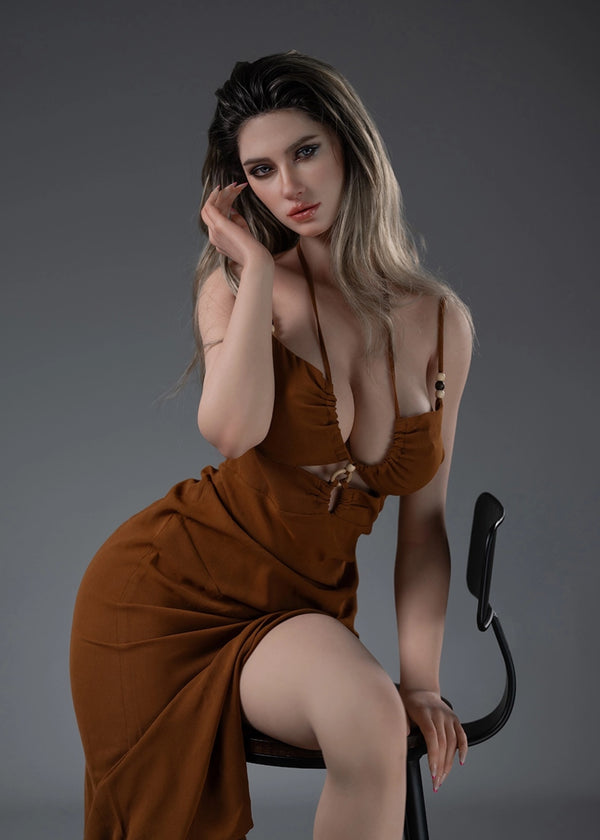 F6256K—168cm/5ft5-35kg F Cup Silicone ROS Head Sex Doll [IN STOCK EU]- TOP-CYDOLL