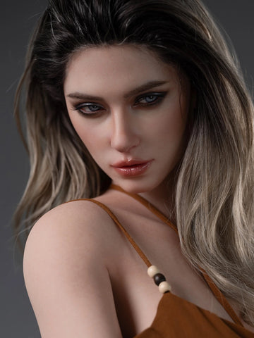 F1725—165cm/5フィート4 カルメン Fカップ シリコン可動ジョーズ セックスドール|Zelex Doll 