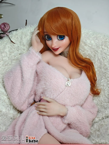 F8049-150cm/5ft-27.5kg Silicone  Anime Hentai Sex Doll | Elsa Babe