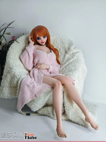 F8049-150cm/5ft-27.5kg Silicone  Anime Hentai Sex Doll | Elsa Babe