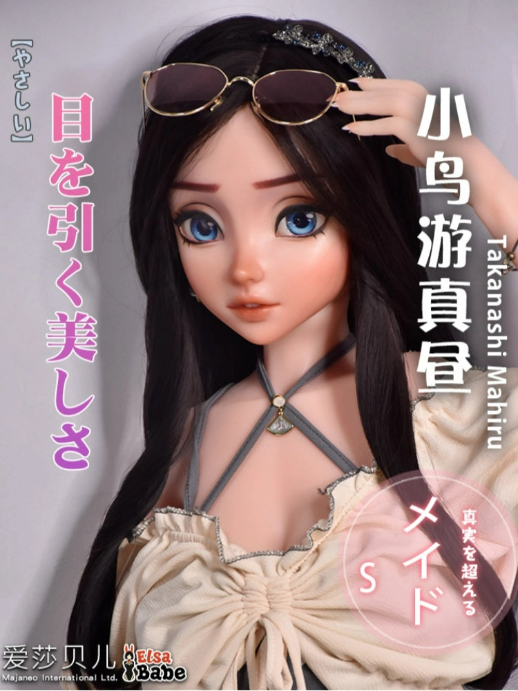 F8053-150cm/5ft-27.5kg Silicone  Anime Hentai Sex Doll | Elsa Babe