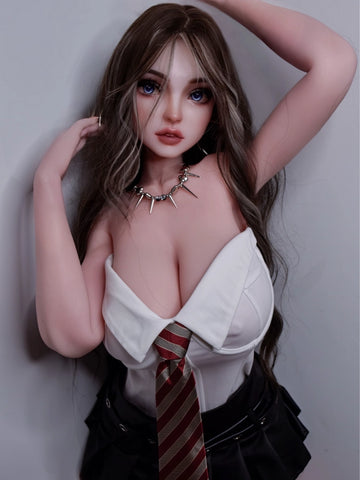 F5483-150cm/5ft-27.5kg Silicone Anime Hentai Sex Dolls | Elsa Babe