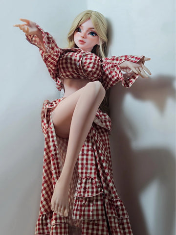 F8178-150cm/5ft-27.5kg  Silicone Anime Sex Doll | Elsa Babe