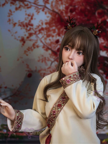 F8077-150cm/5ft-27kg M15 Medium Chest Chinese Silicone Sex Doll | MD Doll