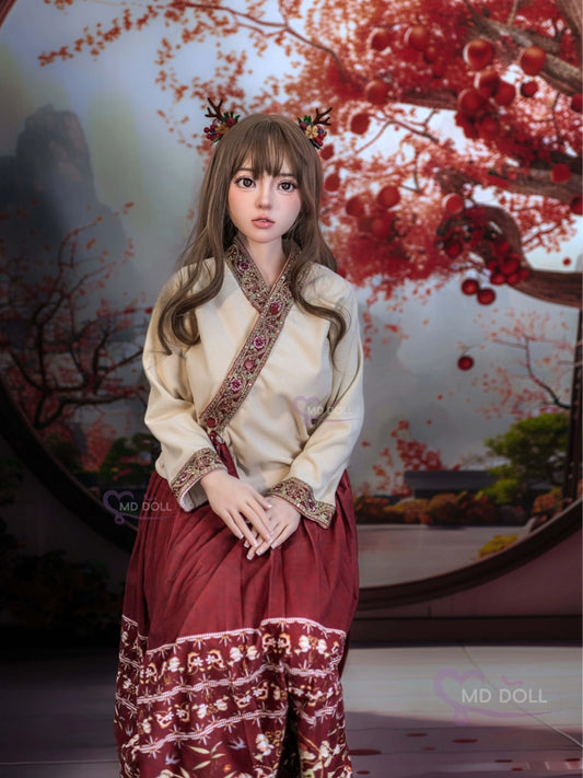 F8077-150cm/5ft-27kg M15 Medium Chest Chinese Silicone Sex Doll | MD Doll