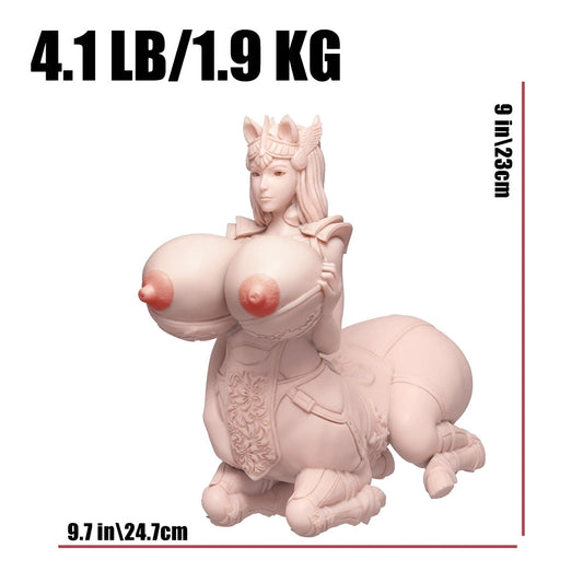 P70-4.1lb Tifa Centaur Double Channels Fake Pussy Mini Anime Sex Doll | MRL
