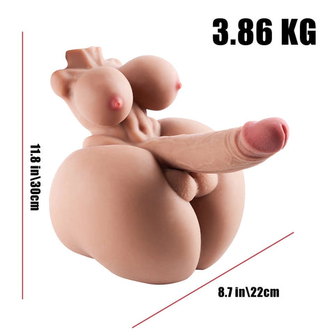 P91-8.51LB BBW Insertable Penis Hentai Shemale Femboy Best Male Sex Doll Torso | MRL