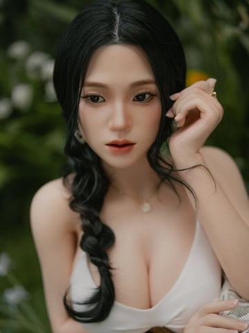 F2532- 164cm(5.4ft) D Cup M26# Sexy ROS Movable Jaw Silicone Sex Doll | SY Doll
