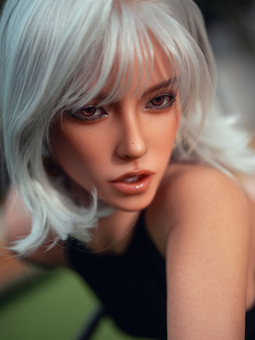 F7628-164cm(5.4ft) 36kg D Cup Realistic Movable Jaw Head+TPE Body Sex Doll丨SY Doll