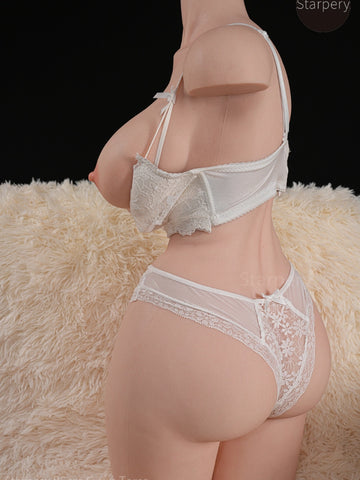 T708-(31.3lb/85cm)  G Cup Silicone Real Skin Texture Weight Reduction Torso Sex Doll｜Starpery Doll