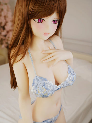 F5725-150cm(4ft9)-29kg Anna F Cup S-TPE Animes Gel filled Hentai Sex Doll | IROKEBIJIN Doll