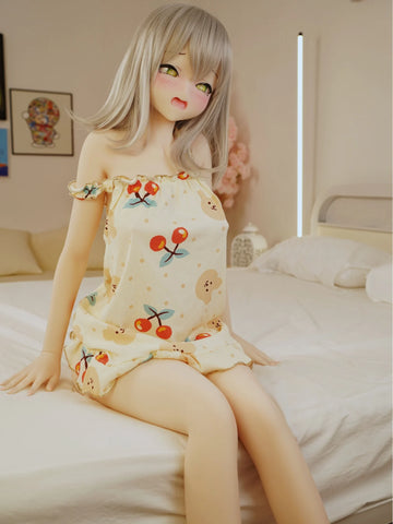 F5724-150cm(4ft9)-29kg Ema F Cup S-TPE Animes Gel filled Hentai Sex Doll | IROKEBIJIN Doll