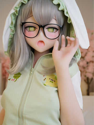 F5772-150cm(4ft11)-32.5kg Aiko B Cup S-TPE Animes Gel filled Hentai Sex Doll | IROKEBIJIN Doll