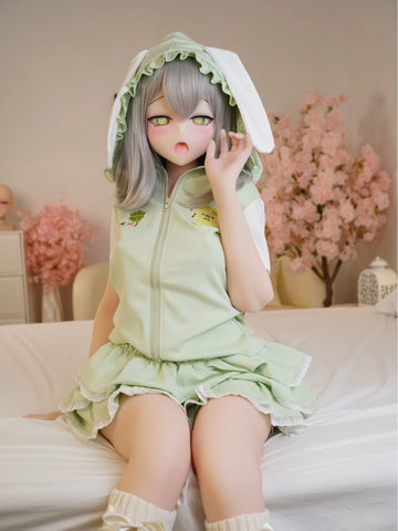 F5772-150cm(4ft11)-32.5kg Aiko B Cup S-TPE Animes Gel filled Hentai Sex Doll | IROKEBIJIN Doll