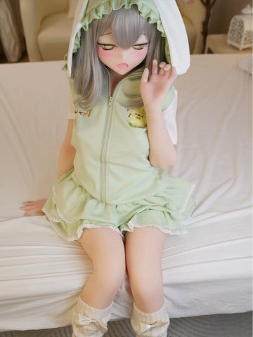 F5772-150cm(4ft11)-32.5kg Aiko B Cup S-TPE Animes Gel filled Hentai Sex Doll | IROKEBIJIN Doll