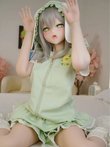 F5772-150cm(4ft11)-32.5kg Aiko B Cup S-TPE Animes Gel filled Hentai Sex Doll | IROKEBIJIN Doll