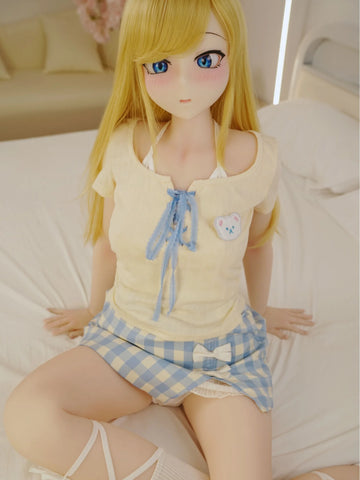F5775-150cm(4ft11)-32.5kg Akane B Cup S-TPE Animes Gel filled Hentai Sex Doll | IROKEBIJIN Doll