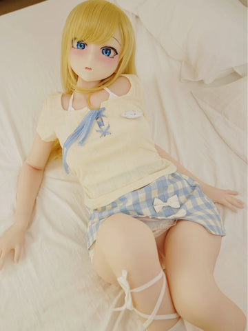 F5775-150cm(4ft11)-32.5kg Akane B Cup S-TPE Animes Gel filled Hentai Sex Doll | IROKEBIJIN Doll