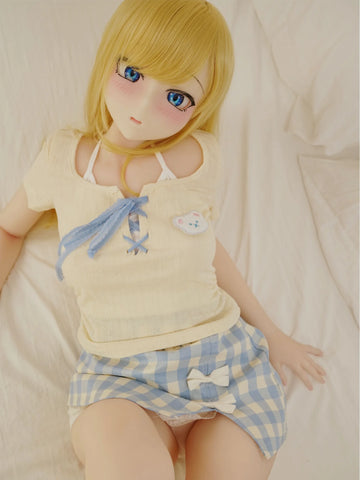 F5775-150cm(4ft11)-32.5kg Akane B Cup S-TPE Animes Gel filled Hentai Sex Doll | IROKEBIJIN Doll