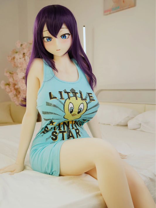 F5915-150cm(4ft11)-35kg Akane E Cup S-TPE Animes Gel filled Hentai Sex Doll | IROKEBIJIN Doll