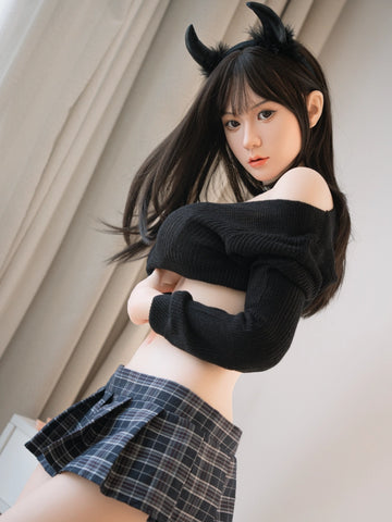 F5450-158cm/5ft2-28kg T10 F Cup Silicone Asian Sex Dolls | Top Fire Doll