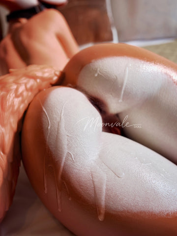 F769-160cm(5ft25)-38.5kg C Cup Silicone Fox Girl Furry Animal ROS Sex Doll |Moonvale Doll