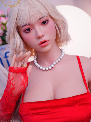 F5155-163cm D Cup White Cutie ROS Silicone Sex Doll | Galatea doll