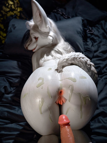 F768-160cm(5ft25)-38.5kg C Cup Silicone Fox Girl Furry Animal ROS Sex Doll |Moonvale Doll