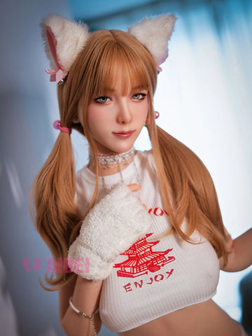 F6175K-158cm(5ft2)-32kg F Cup AB17 ROS Silicone Sex Doll IN STOCK USA | Aibei Doll Luxe