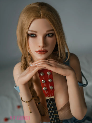 F8198-158cm(5ft2)-32kg F Cup AB23 ROS Silicone Sex Doll | Aibei Doll Luxe