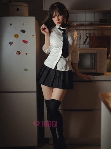 F8199-158cm(5ft2)-32kg F Cup AB23 ROS Silicone Sex Doll | Aibei Doll Luxe