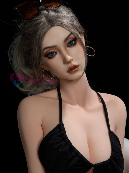 F2459-164cm(5.4ft)-39kg G Cup Yuri Life-Size Silicone Head Sex Doll【IN STOCK US/EU】｜Sigafun Doll