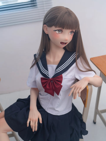 F8655—155cm/5ft1-30kg B Cup Silicone Anime Cosplay Sex Doll | Kiradols
