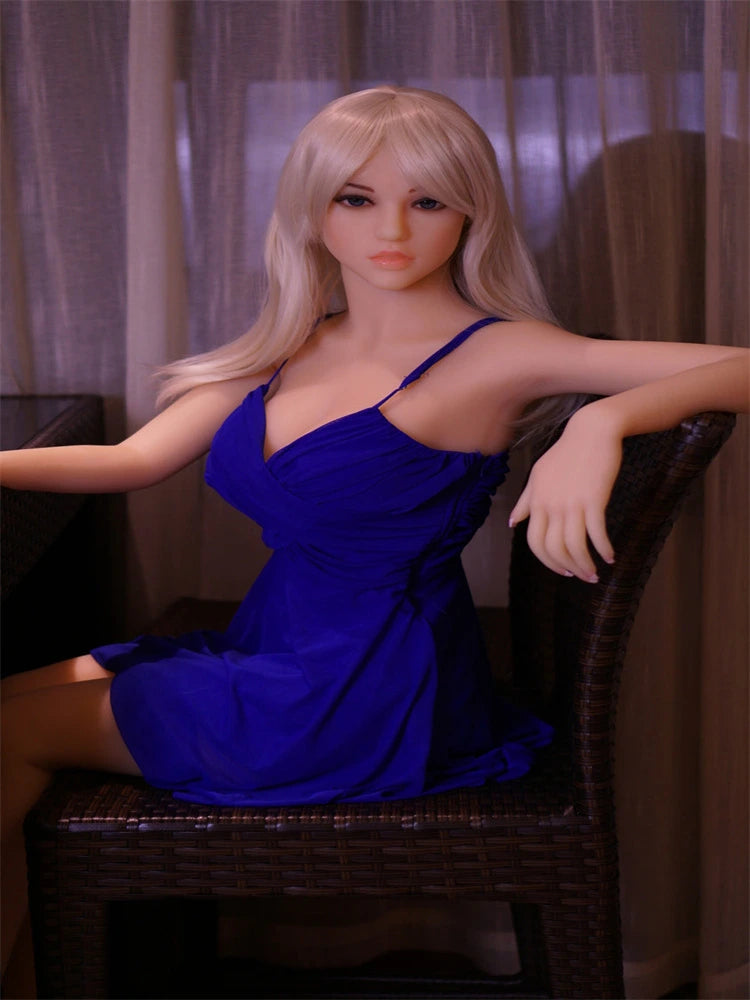 F1678-155cm(5f1) Liana  E Cup White Skin Realistic TPE Sex Doll