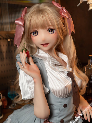 F8659—155cm/5ft1-30kg B Cup Silicone Lolita-girl Anime Sex Doll Himari | Kiradols
