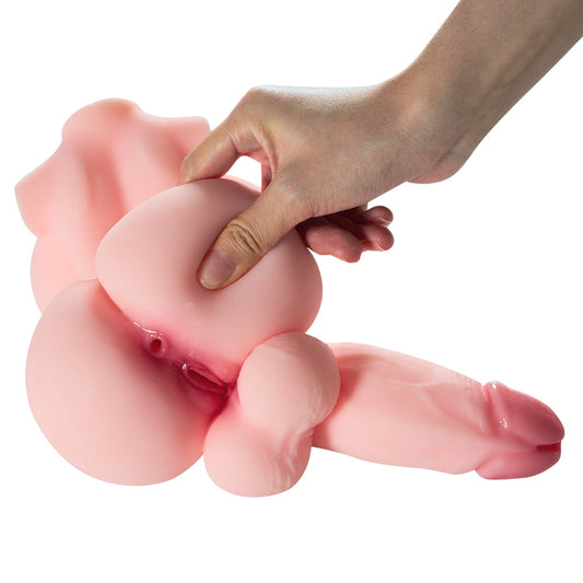 P83-2.87lb 5.5inch Dildo Bbw Hentai Transgender Best Mini Male Futa Torso Sex Doll | MRL