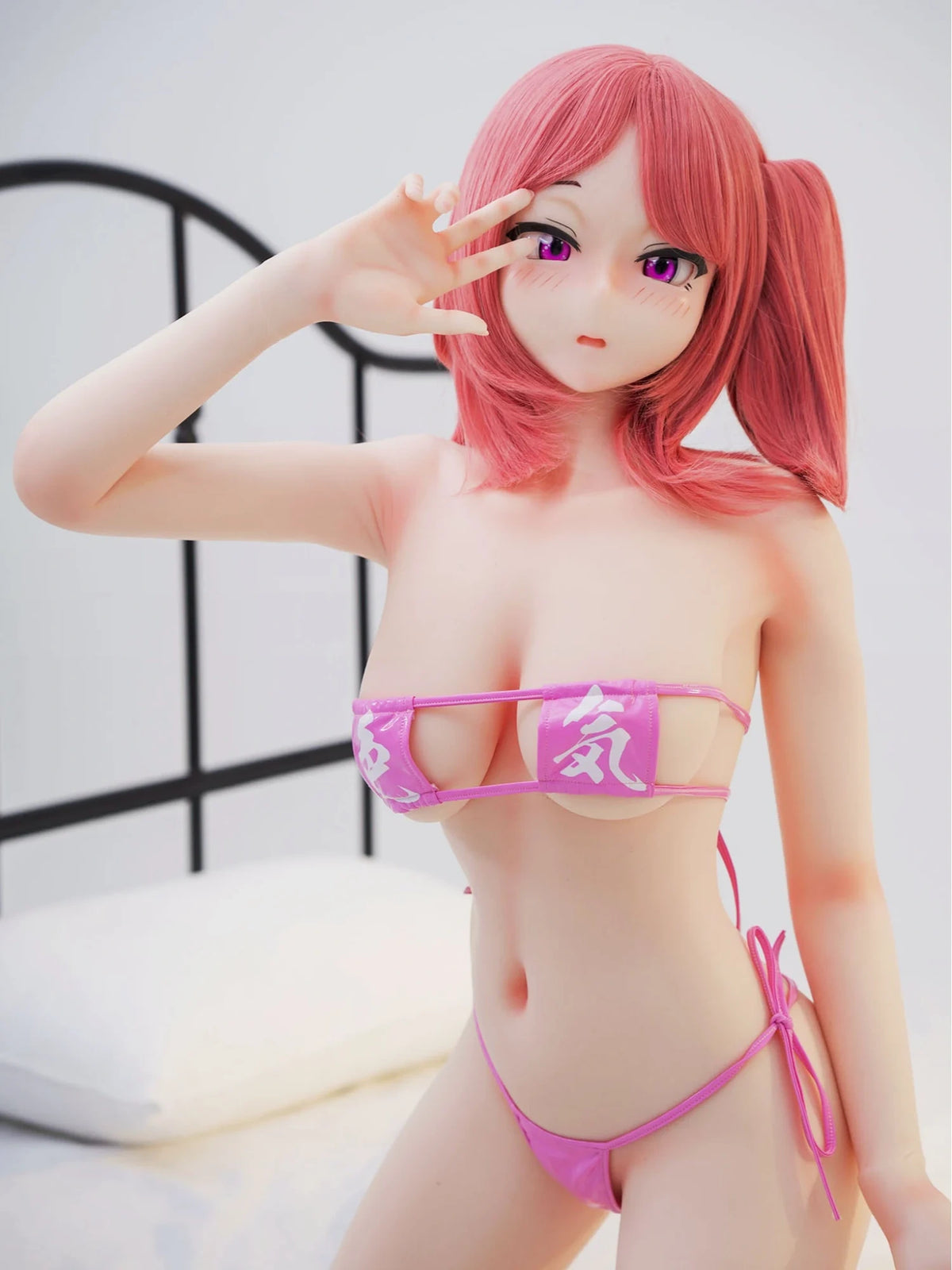 F4512-150cm(4ft9)-25kg Akane F Cup Silicone Animes Mini Hentai Sex Doll | IROKEBIJIN Doll