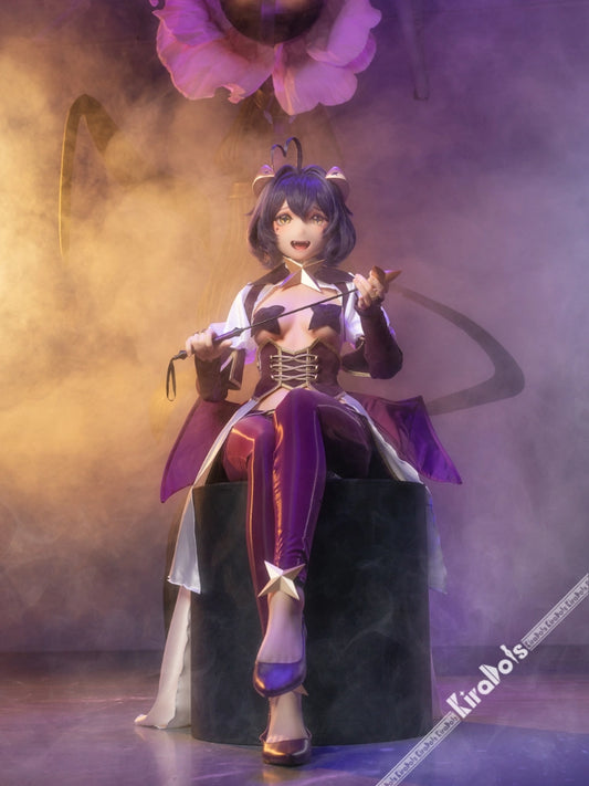 F8653—155cm/5ft1-30kg B Cup Silicone Anime Cosplay Sex Doll with Costume | Kiradols DLC Series