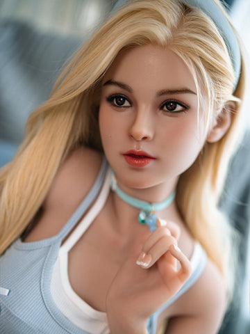 F7607-150cm/4ft9 26kg C Cup Movable Jaw Head TPE Sex Doll | SY Doll