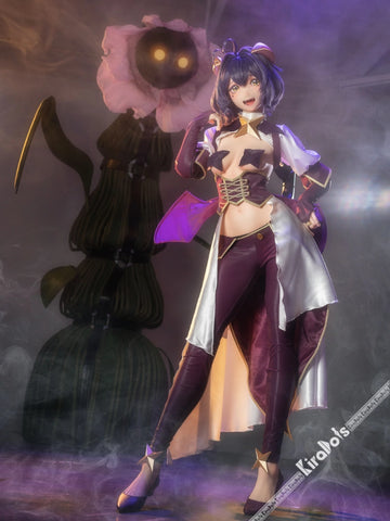 F8653—155cm/5ft1-30kg B Cup Silicone Anime Cosplay Sex Doll with Costume | Kiradols DLC Series